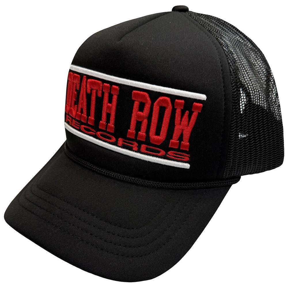 Death Row Records - Text Logo Trucker cap - Black